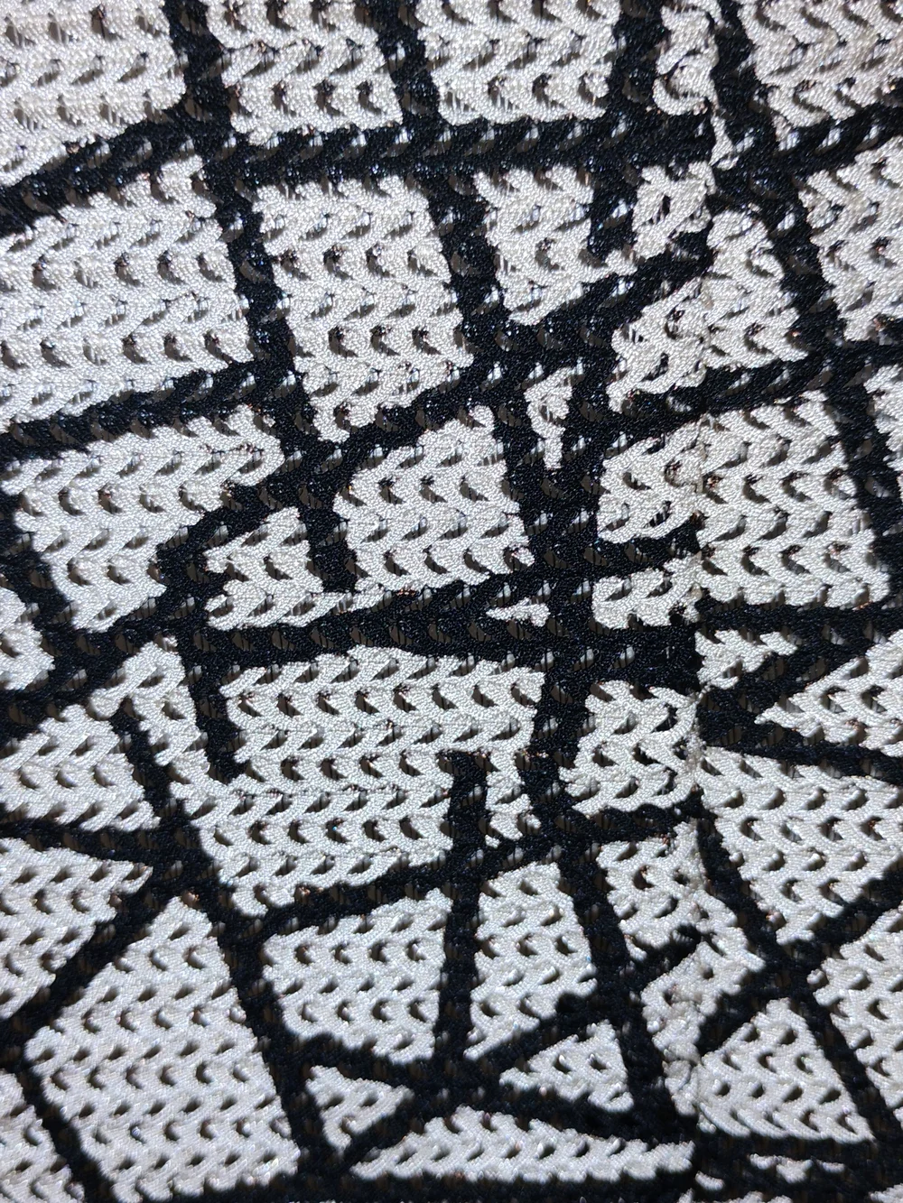 Isabel Marant Black and White Abstract Line Mini Dress - Picture 4 of 4